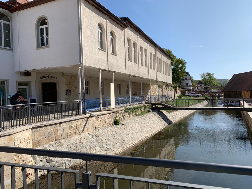 Hotel Garni Zum Rebstock ナウムブルク エクステリア 写真