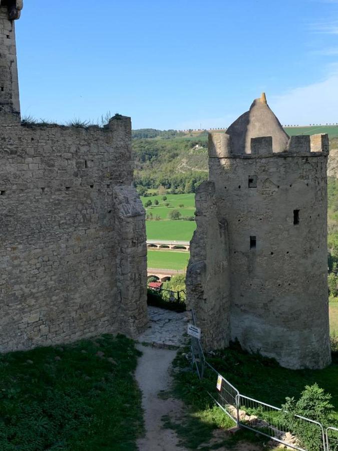 Hotel Garni Zum Rebstock ナウムブルク エクステリア 写真