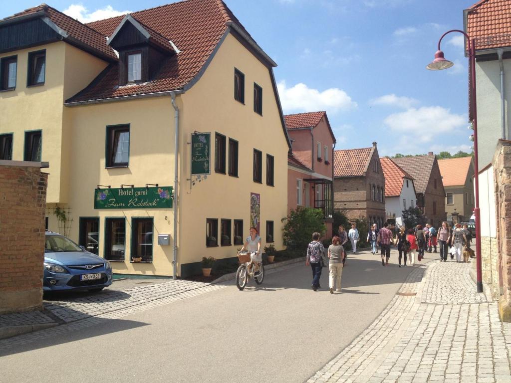 Hotel Garni Zum Rebstock ナウムブルク エクステリア 写真